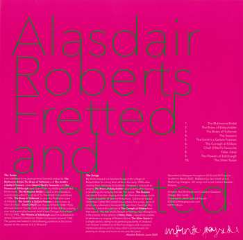 LP Alasdair Roberts: Fretted And Indebted LTD | PIC 358151