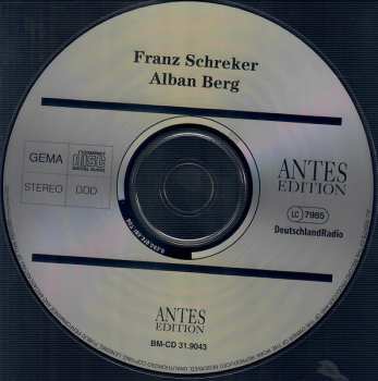 CD Alban Berg: Drei Orchesterstücke, Op. 6 / Kammersymphonie /Vorspiel Zu Einer Grossen Oper 649510