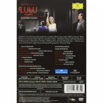 DVD Daniel Barenboim: Lulu 429040