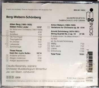 CD Arnold Schoenberg: Music Of The Viennese School 403459