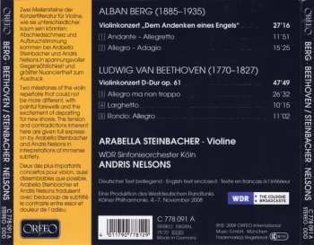 CD Ludwig van Beethoven: Violinkonzerte 196110