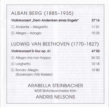 CD Ludwig van Beethoven: Violinkonzerte 196110