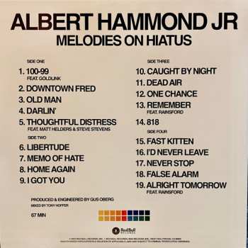 2LP Albert Hammond Jr.: Melodies On Hiatus CLR 576163