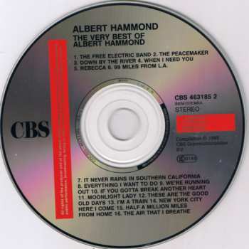 CD Albert Hammond: The Very Best Of Albert Hammond 327294