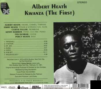 CD Albert Heath: Kwanza (The First) 315169