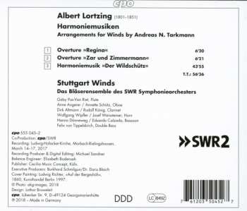 CD Stuttgart Winds: Der Wildschütz - Harmoniemusiken 296839