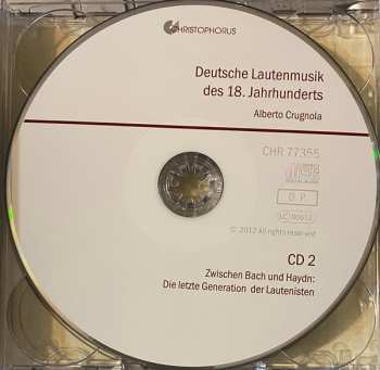 4CD Alberto Crugnola: German Lute Music Of The 18th Century 329916