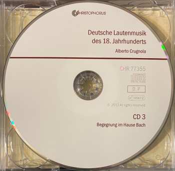 4CD Alberto Crugnola: German Lute Music Of The 18th Century 329916