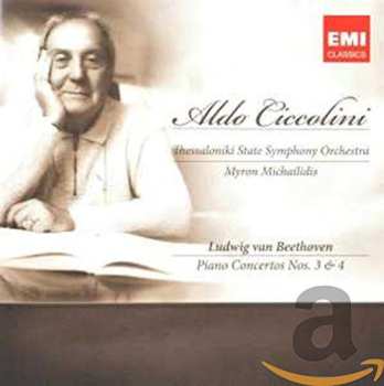 Album Aldo Ciccolini:  Beethoven: Piano Concertos Nos 3 & 4