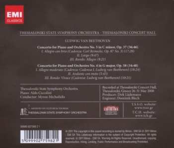 CD Aldo Ciccolini:  Beethoven: Piano Concertos Nos 3 & 4 549584