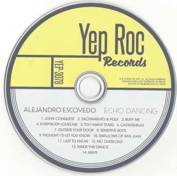 CD Alejandro Escovedo: Echo Dancing 562935