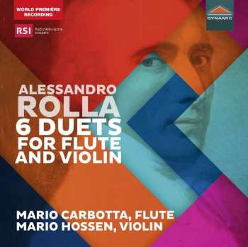 Album Alessandro Rolla: 6 Duets For Flute And Violin