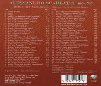 2CD Alessandro Scarlatti: Sedecia • Re Di Gerusalemme 638689