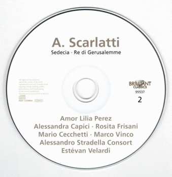 2CD Alessandro Scarlatti: Sedecia • Re Di Gerusalemme 638689