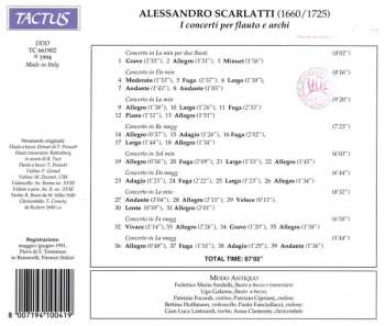 CD Alessandro Scarlatti: I Concerti Per Flauto E Archi 437773