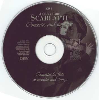 2CD Alessandro Scarlatti: Concertos and Sinfonias DIGI 618059