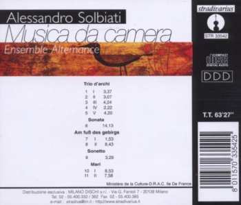 CD Ensemble Alternance: Musica Da Camera 401317