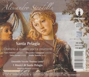 CD Alessandro Stradella: Santa Pelagia (Oratorio A Quattro Voci E Strumenti) 575598