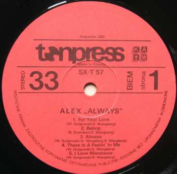 LP Alex: Always 392205