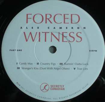 LP Alex Cameron: Forced Witness 69211