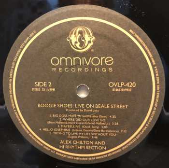 LP Hi Rhythm: Boogie Shoes: Live On Beale Street 77307