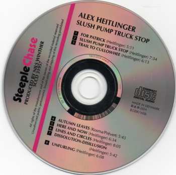 CD Alex Heitlinger Jazz Orchestra: Slush Pump Truck Stop 620385