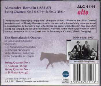 CD Alexander Borodin: String Quartets 1 & 2 121792