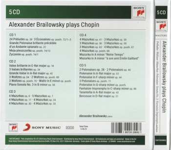 5CD Frédéric Chopin: Préludes • Waltzes • Mazurkas • Polonaises • Sonata No. 3 • Fantaisie-Impromptu And More 436867