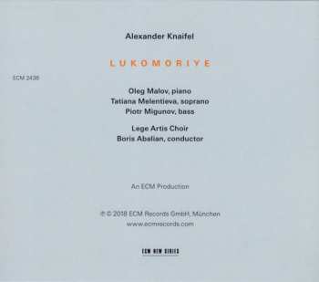 CD Alexander Knaifel: Lukomoriye 571807