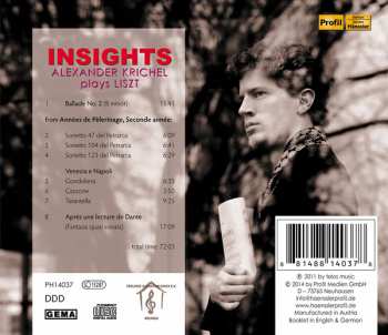 CD Franz Liszt: Insights 568709