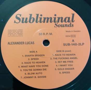 2LP Alexander Lucas: Alexander Lucas DLX | LTD 601250