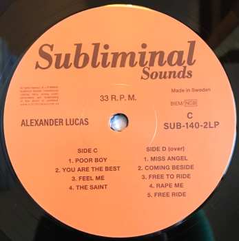 2LP Alexander Lucas: Alexander Lucas DLX | LTD 601250