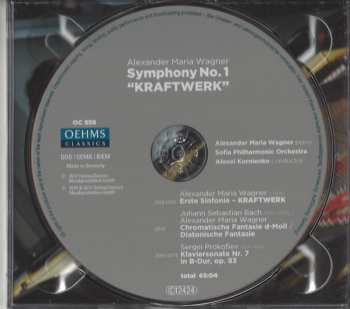 CD Johann Sebastian Bach: Symphony No. 1 "Kraftwerk" 395705