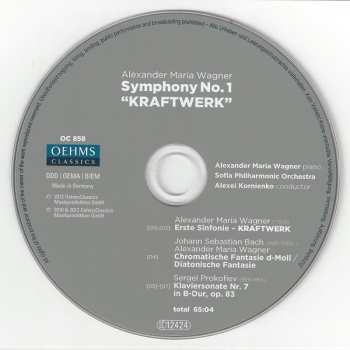 CD Johann Sebastian Bach: Symphony No. 1 "Kraftwerk" 395705