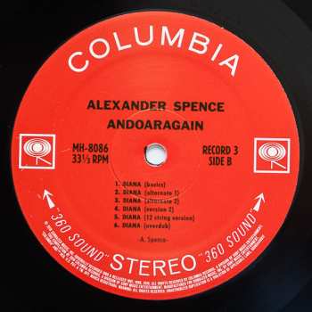 3LP Alexander Spence: AndOarAgain LTD 607533