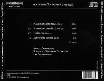 CD Alexander Tcherepnin: Piano Concertos Nos 1 & 3 · Festmusik · Symphonic March 558114