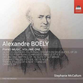 Album Alexandre Boëly: Piano Music, Volume One