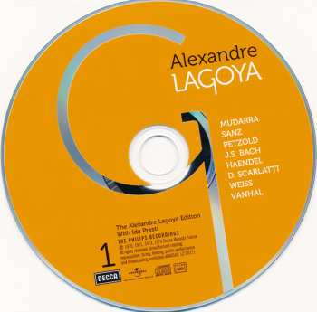 10CD/Box Set Alexandre Lagoya: The Alexandre Lagoya Edition With Ida Presti (Complete Philips & RCA Recordings) 649161