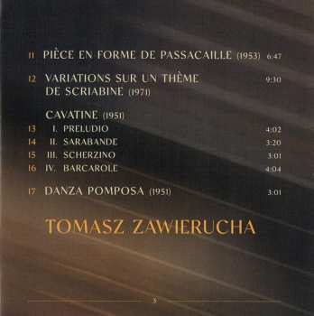 SACD Alexandre Tansman: Hommage À Chopin – Tomasz Zawierucha Plays Tansman 559528