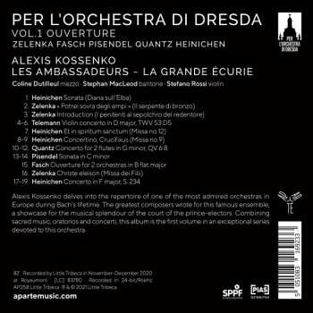 CD Alexis Kossenko: Per L’orchestra di Dresda Vol. 1 Ouverture 561116