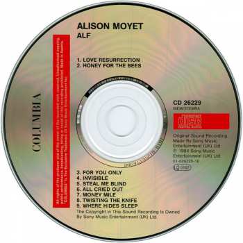 CD Alison Moyet: Alf 1516