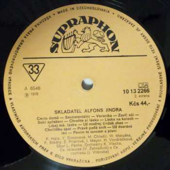 LP Alfons Jindra: Skladatel Alfons Jindra 536626