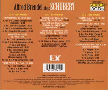 3CD Alfred Brendel: Alfred Brendel Plays Schubert 285185