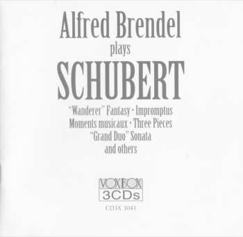 3CD Alfred Brendel: Alfred Brendel Plays Schubert 285185