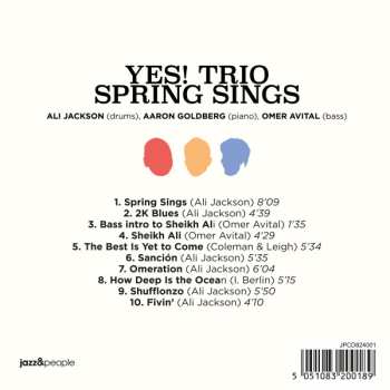 CD Ali Jackson: YES! TRIO - SPRING SINGS 551489