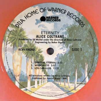 LP Alice Coltrane: Eternity CLR 639669