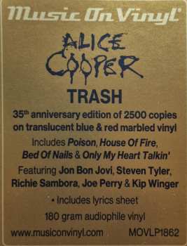 LP Alice Cooper: Trash CLR | LTD | NUM 653440