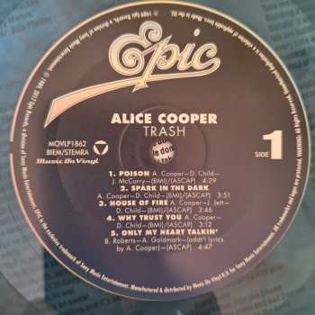 LP Alice Cooper: Trash CLR | LTD | NUM 653440