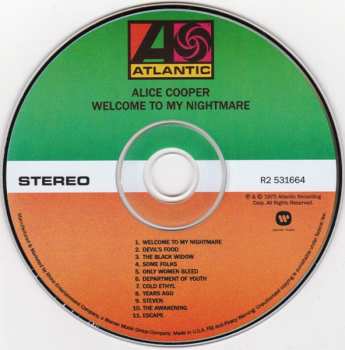 CD Alice Cooper: Welcome To My Nightmare 642709