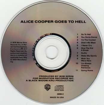 CD Alice Cooper: Alice Cooper Goes To Hell 590076